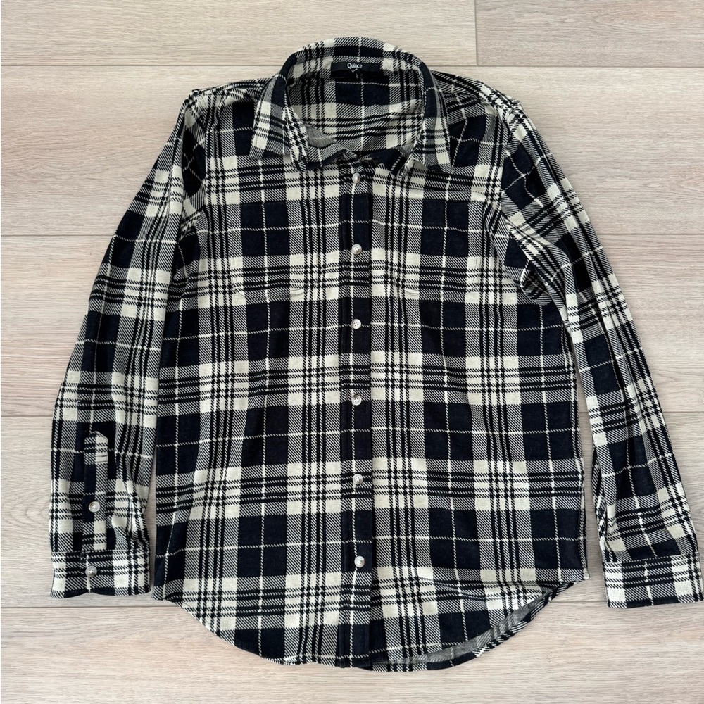 Quince Stretch Sweater Fleece Shirt
